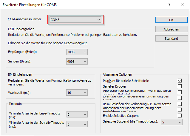 com port number change 02