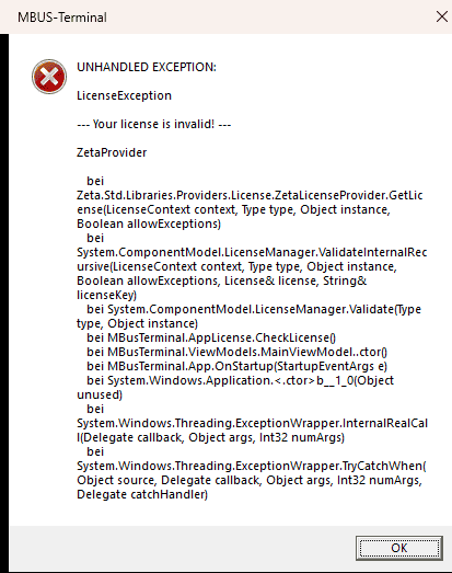 install error 03